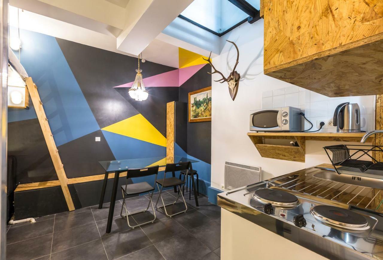 Pretty 25 M2 In A Lively District Apartment ปารีส ภายนอก รูปภาพ